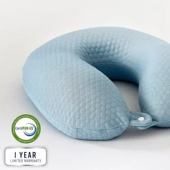 Bodipedic Home U-Neck Support Memory Foam Accessory Pillow