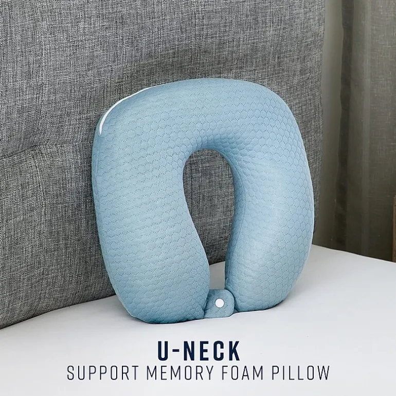 Bodipedic Home U-Neck Support Memory Foam Accessory Pillow