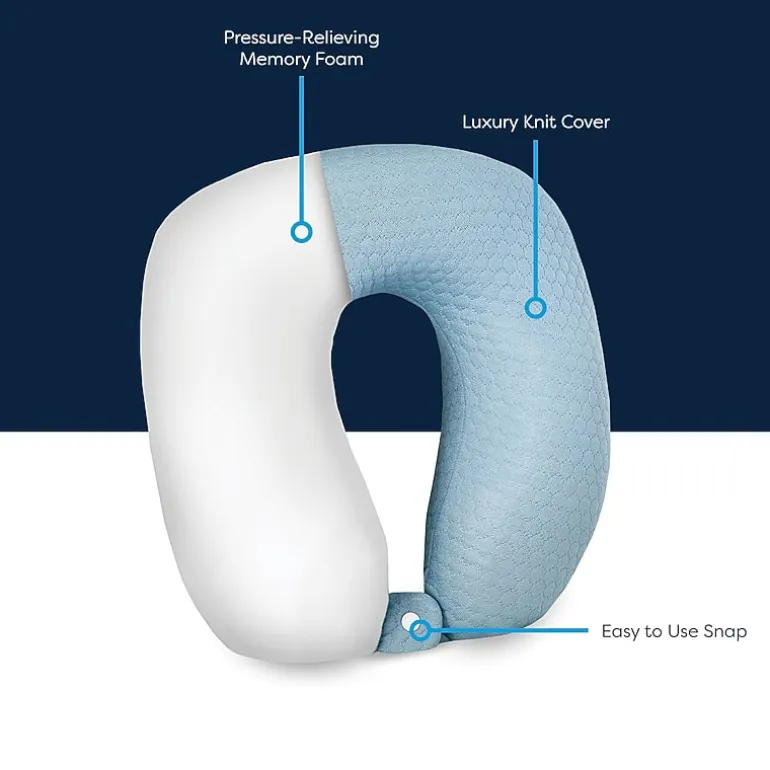 Bodipedic Home U-Neck Support Memory Foam Accessory Pillow