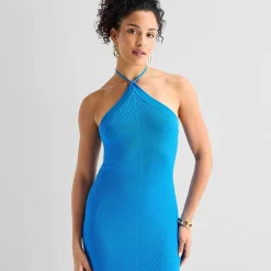 Bold Elements Womens Halter Maxi Dress