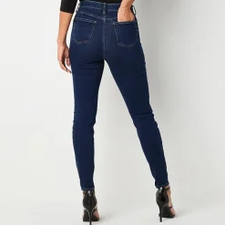 Bold Elements Womens High Rise Skinny Fit Jean