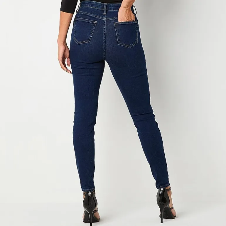 Bold Elements Womens High Rise Skinny Fit Jean