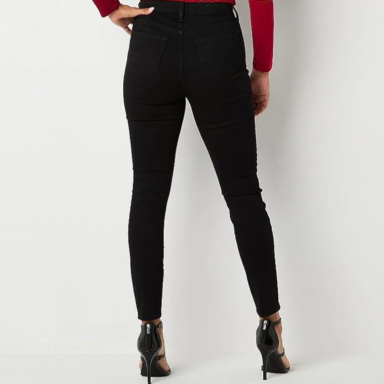 Bold Elements Womens High Rise Skinny Fit Jean