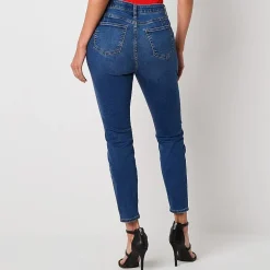 Bold Elements Womens High Rise Skinny Fit Jean