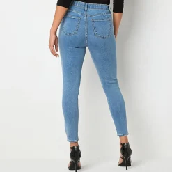 Bold Elements Womens High Rise Skinny Fit Jean