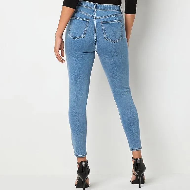 Bold Elements Womens High Rise Skinny Fit Jean