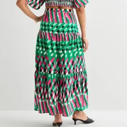 Bold Elements Womens High Waist Skirt