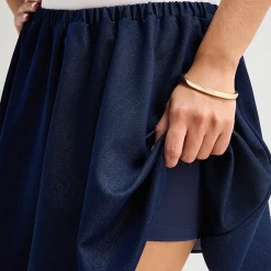 Bold Elements Womens Mini Flared Skirt