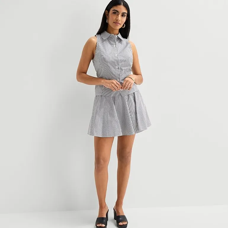 Bold Elements Womens Mini Flared Skirt