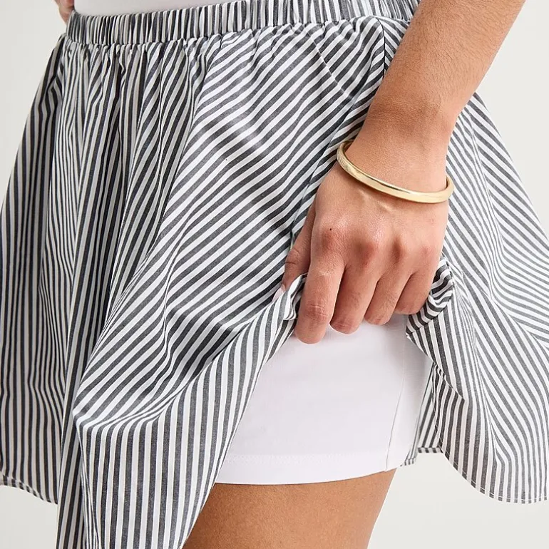 Bold Elements Womens Mini Flared Skirt