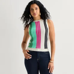 Bold Elements Womens Sleeveless High Neck Tank