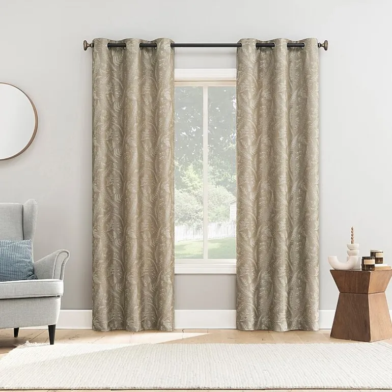 Bonnie Grommet Top Light-Filtering Set of 2 Curtain Panel