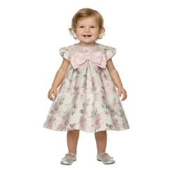 Bonnie Jean Baby Girls Short Sleeve A-Line Dress