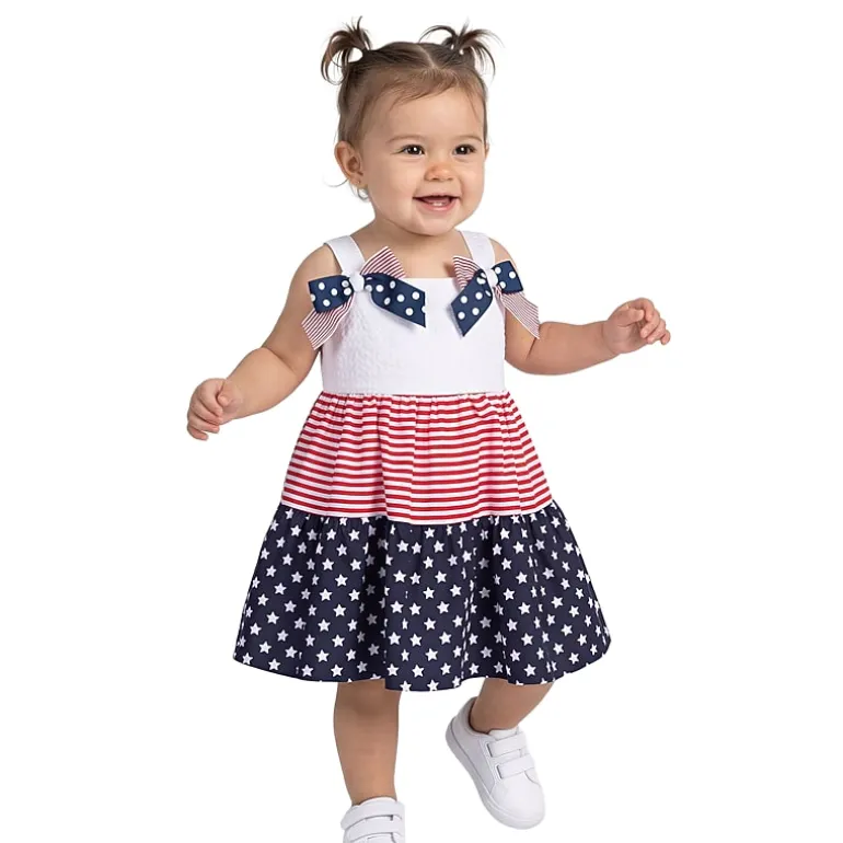 Bonnie Jean Baby Girls Sleeveless A-Line Dress
