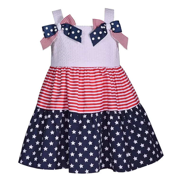 Bonnie Jean Baby Girls Sleeveless A-Line Dress