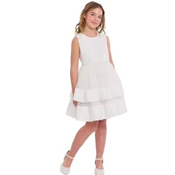 Bonnie Jean Little & Big Kid Girls Sleeveless Flower Girl Fit + Flare Dress