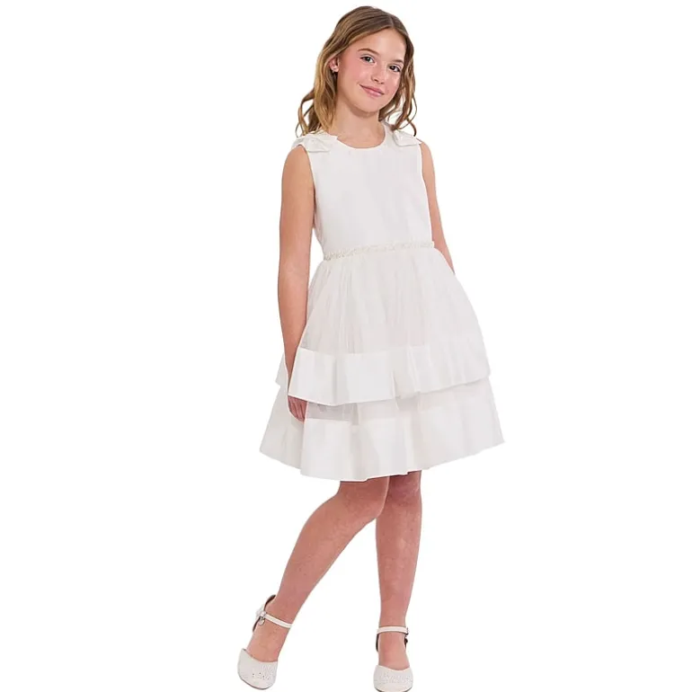 Bonnie Jean Little & Big Kid Girls Sleeveless Flower Girl Fit + Flare Dress