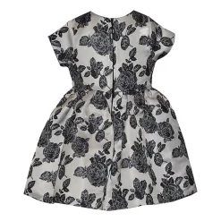 Bonnie Jean Toddler Girls Short Sleeve Cap Fit + Flare Dress