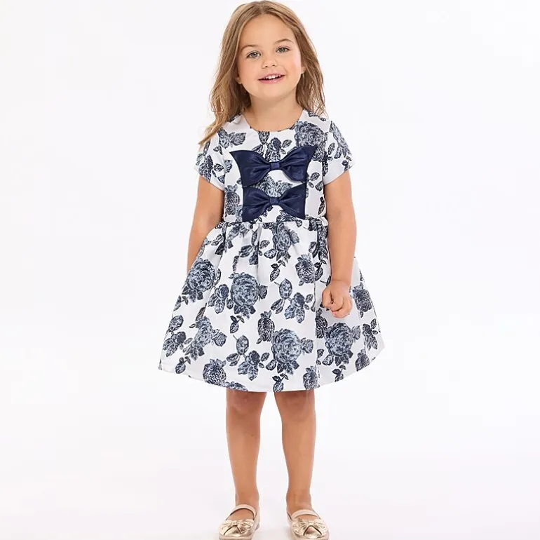 Bonnie Jean Toddler Girls Short Sleeve Cap Fit + Flare Dress