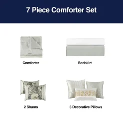 Broadhaven Emery 7-pc. Embellished Comforter Set