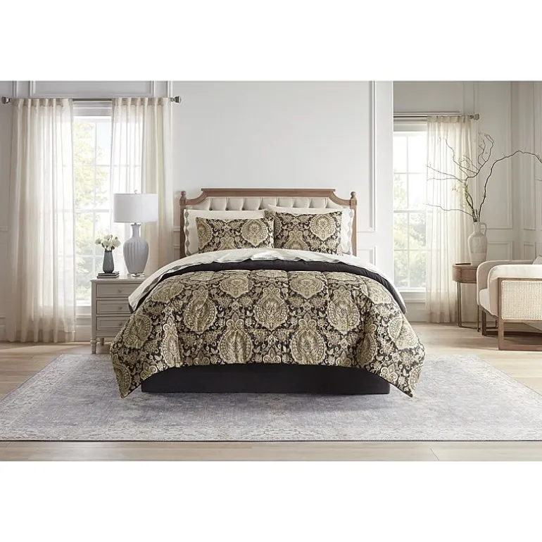 Broadhaven Kent 8-pc. Reversible Complete Bedding Set with Sheets