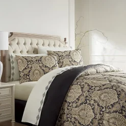 Broadhaven Kent 8-pc. Reversible Complete Bedding Set with Sheets