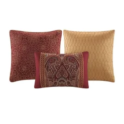 Broadhaven Lancaster Chenille 7-pc. Midweight Embellished Comforter Set