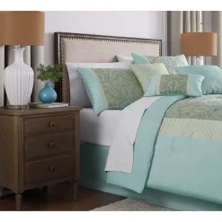 Broadhaven Sterling 7-pc. Embellished Embroidered Comforter Set