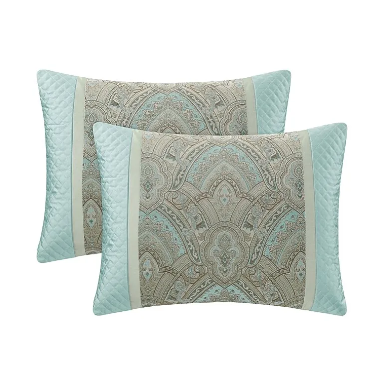 Broadhaven Sterling 7-pc. Embellished Embroidered Comforter Set