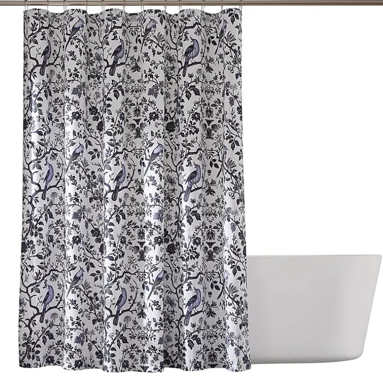 Brooklyn Loom Ava Floral Shower Curtain