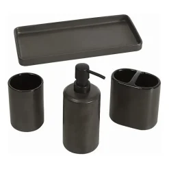 Brooklyn Loom Eli Bronze 4-pc. Bath Accessory Sets