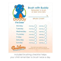 Brusheez Children's Electronic Toothbrush Set – Buddy the Bear