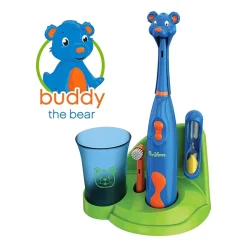 Brusheez Children's Electronic Toothbrush Set – Buddy the Bear