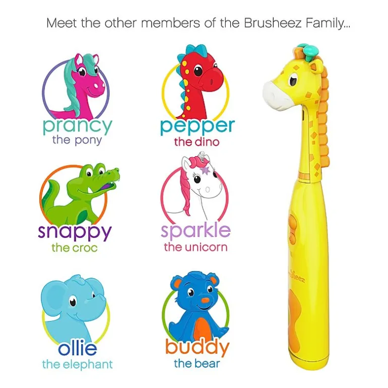 Brusheez Children's Electronic Toothbrush Set – Jovie the Giraffe