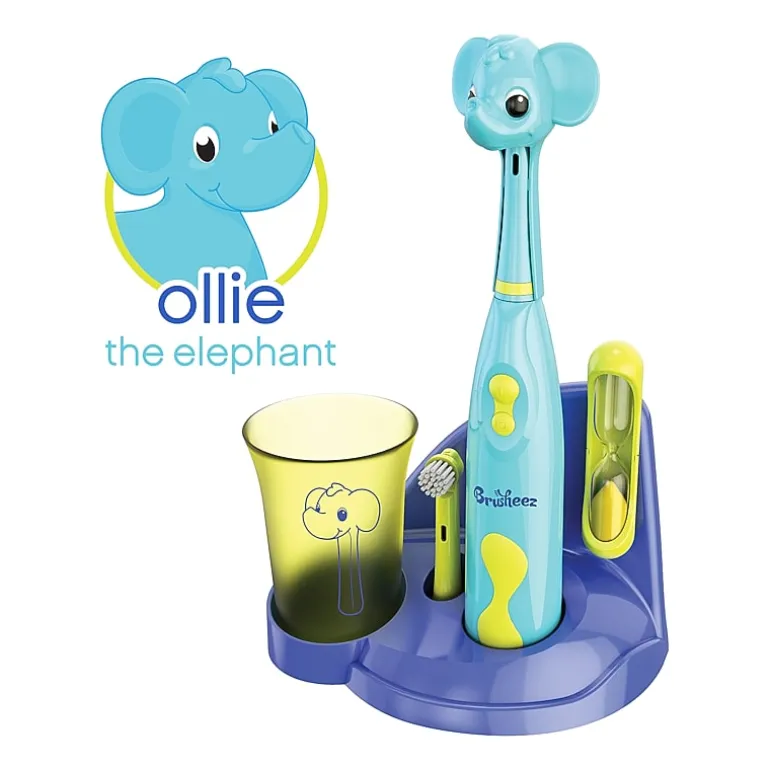 Brusheez Kid's Electric Toothbrush Set - Ollie the Elephant