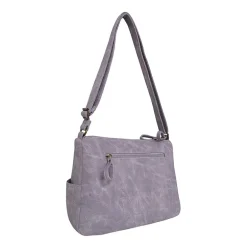 Bueno of California Antique Pebble Washed Medium Crossbody Bag