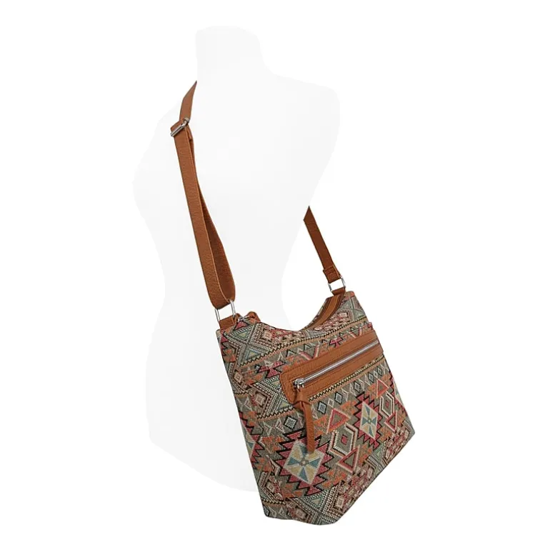 Bueno of California Canvas Hobo Bag