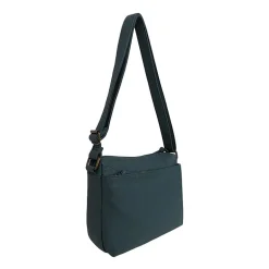 Bueno of California Elephant Washed Double Zip Crossbody Bag
