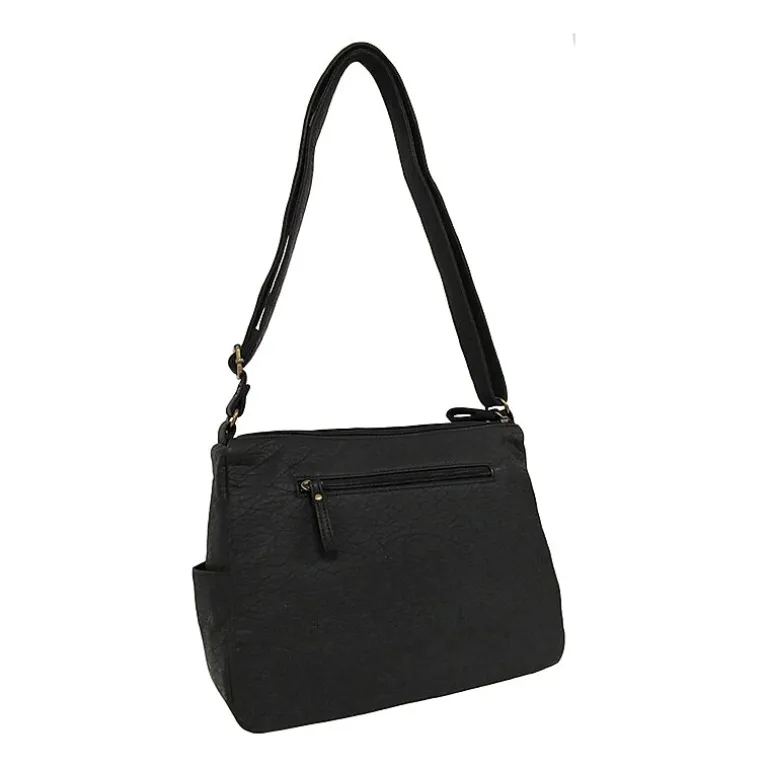 Bueno of California Medium Double Zip Crossbody Bag