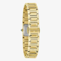 Bulova Harmony Lp Womens Gold Tone Stainless Steel Bracelet Watch 97l200