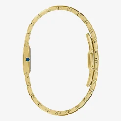 Bulova Harmony Lp Womens Gold Tone Stainless Steel Bracelet Watch 97l200