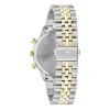 Bulova Mens Chronograph Two Tone Stainless Steel Bracelet Watch 98a274
