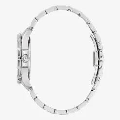 Bulova Performance Womens Silver Tone Stainless Steel Bracelet Watch 96p248