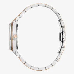 Bulova PrestigeN Womens Two Tone Stainless Steel Bracelet Watch 98p235
