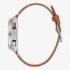 Bulova Racer Mens Chronograph Brown Leather Strap Watch 98b427