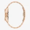 Bulova Surveyor Mens Automatic Rose Goldtone Stainless Steel Bracelet Watch 97b234
