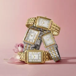 Bulova Sutton Womens Gold Tone Stainless Steel Bracelet Watch 97l177