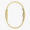 Bulova Womens Gold Tone Stainless Steel Bracelet Watch 97l191