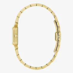 Bulova Womens Gold Tone Stainless Steel Bracelet Watch 97l191