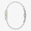 Bulova Womens Two Tone Stainless Steel Bracelet Watch 98l329